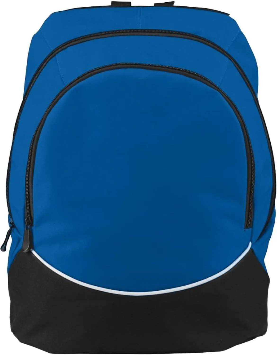 Augusta Sportswear Large Tri-Color Backpack, One Size, Royal/Black/White
