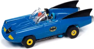 Auto World Thunderjet Comic Book 1968 Batmobile (Blue) HO Scale Slot Car