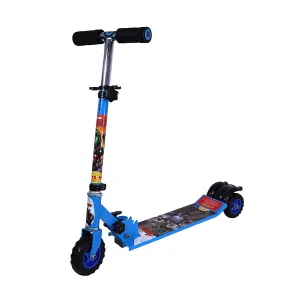 Avengers Scooter Giant | Kids Scooter | Adjustable & Foldable Scooter | Skateboard Scooter | Rear Brake Scooter for kids | Foldable Kids Scooter | For Kids age 5  years
