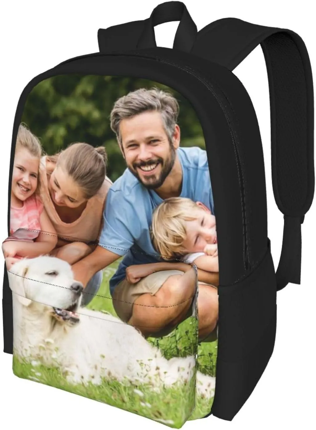 Backpack For Man Women Personalized Large Capacity Backpacks Design With Text Photo Name Logo Customized Backpack For Casual Travel Laptop Bag With Pocket