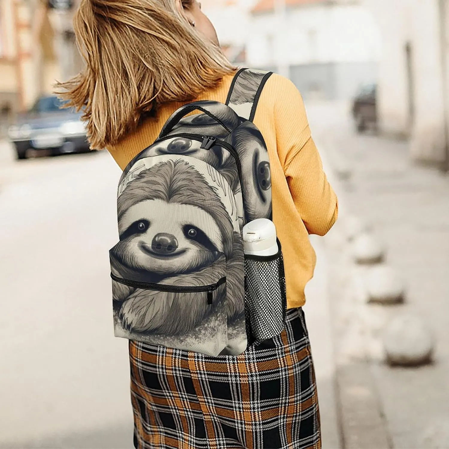 Backpacks Sloth My Spirit Animal Travel Bag Laptop Backpack Casual Daypack for Weekender Business Hiking