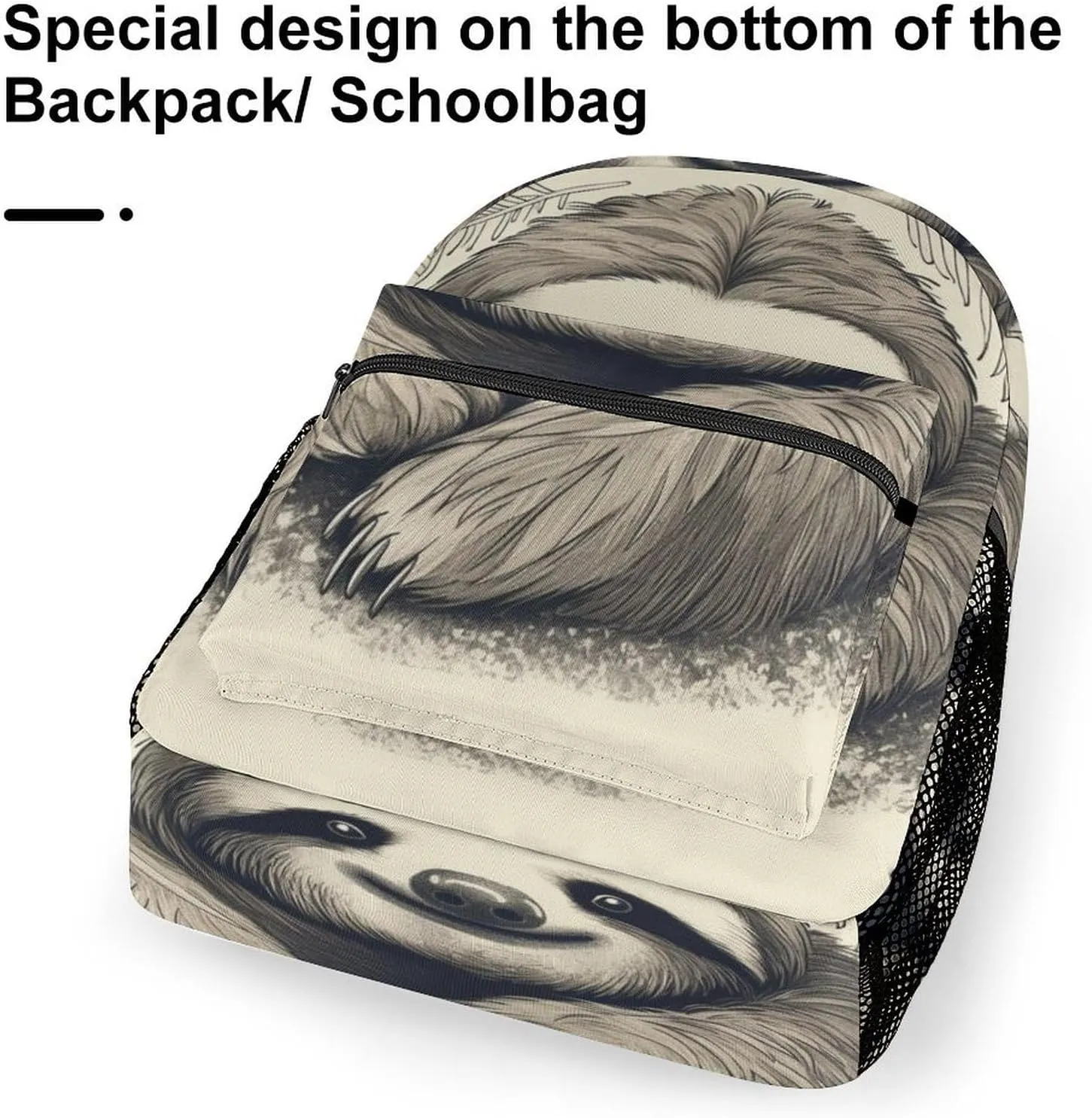Backpacks Sloth My Spirit Animal Travel Bag Laptop Backpack Casual Daypack for Weekender Business Hiking