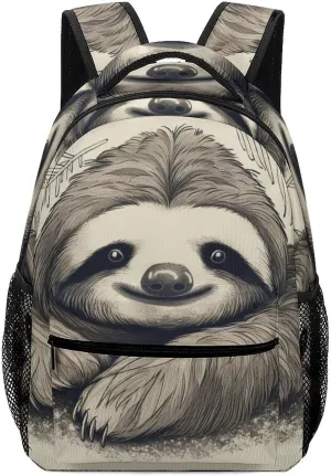 Backpacks Sloth My Spirit Animal Travel Bag Laptop Backpack Casual Daypack for Weekender Business Hiking