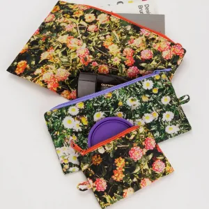 Baggu - Flat Pouch Set Floral