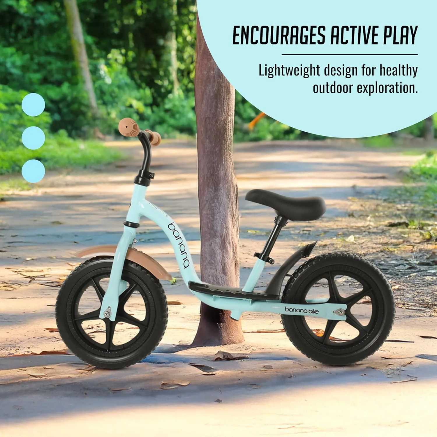 banana bike Lava Sport Kids Balance Bike - No Pedal Kids Bikes - Walking Bicycles - Beginner Lightweight Sports Training Bicycle for Boys and Girls - Age 2-6 - Adjustable Handlebar and Seat