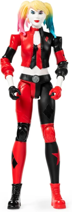 Batman, 12-Inch Harley Quinn Action Figure, Kids Toys for Boys Aged 3 and up