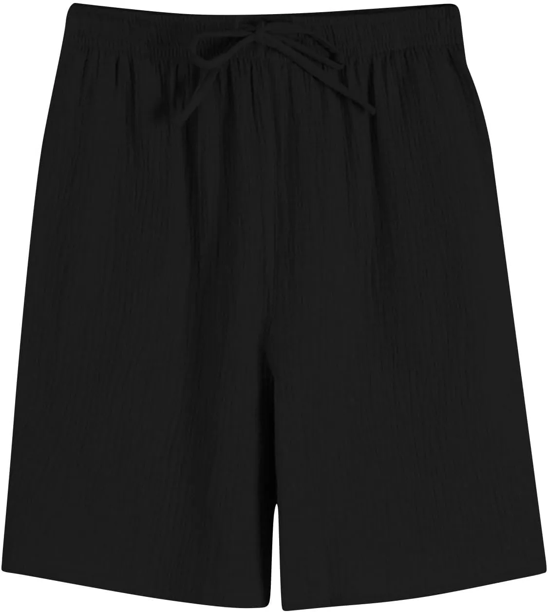 Beach Shorts for Men 5 Inch Textured Elastic Waist Drawstring Workout Running Jogging Active Wear with Pockets 2025