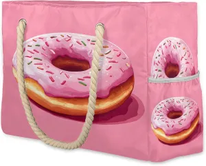 Beach Tote Bags for Women with Zipper Large Pool Bags for Swimming Travel Gym