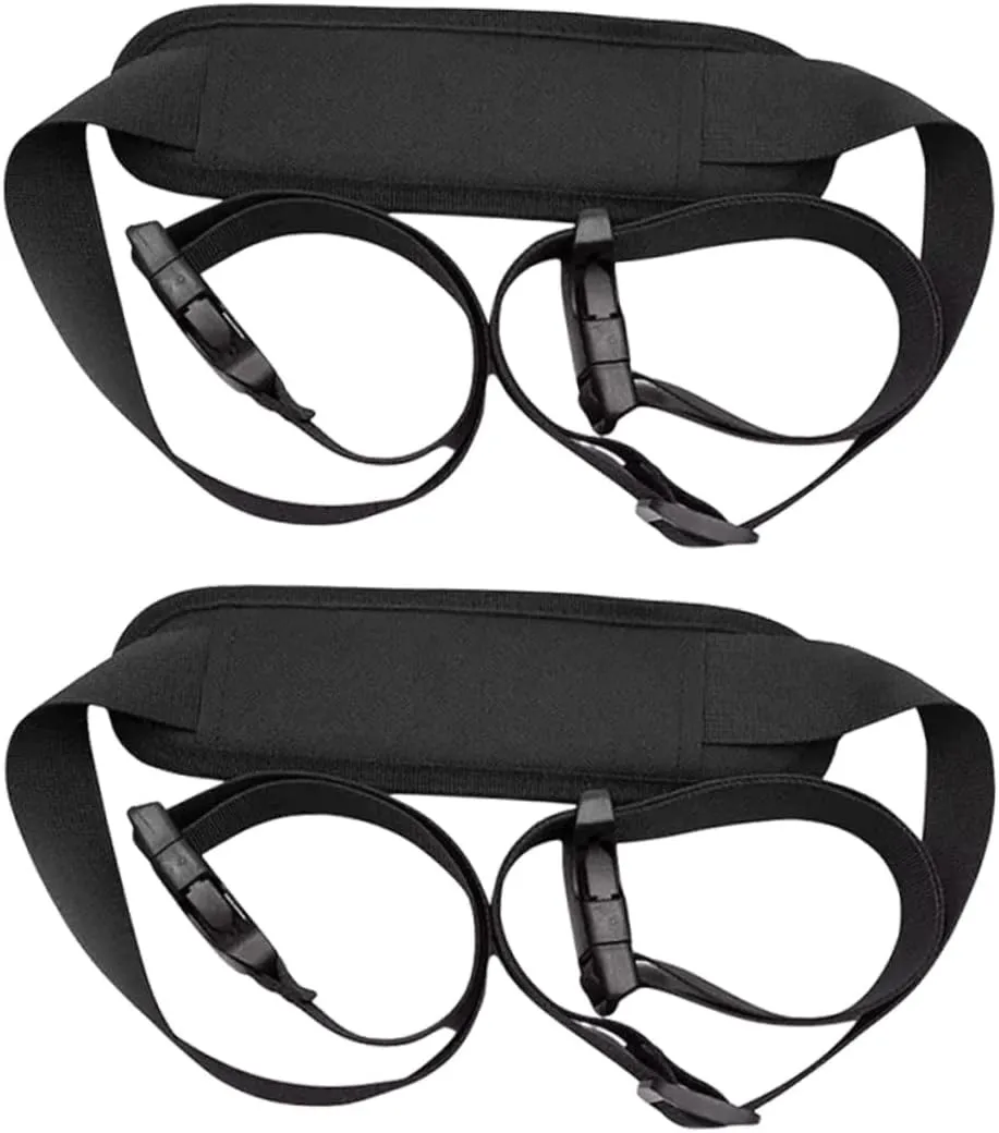 BESPORTBLE 1 Pair Electric Scooter Shoulder Strap Heavy Duty Nylon Carrying Belt for Foldable Balance Bikes and Scooters Ergonomic Design for Convenient Transport and Easy Attachment