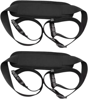 BESPORTBLE 1 Pair Electric Scooter Shoulder Strap Heavy Duty Nylon Carrying Belt for Foldable Balance Bikes and Scooters Ergonomic Design for Convenient Transport and Easy Attachment