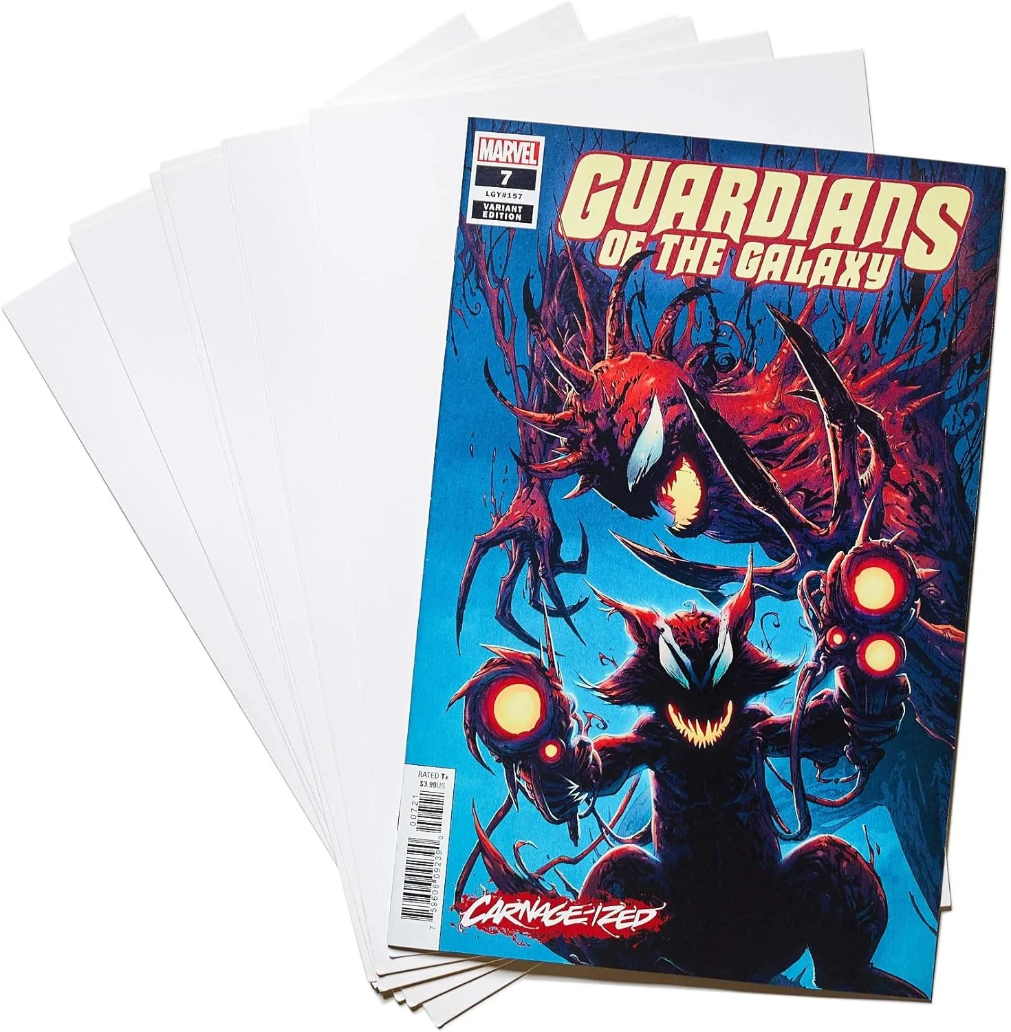 Big Fudge 50 Comic Book Bags and Boards - Protector Sleeves for Comics and Magazines - Archival Protection for 1990s to Current Comic Books - 7.25" x 10.5"