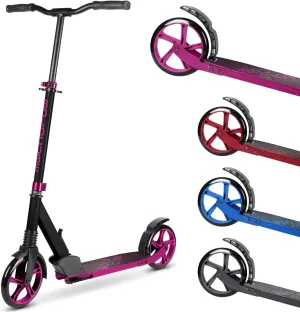 Big Wheeler | Scooter for Kids & Teens Ages 7  Years | Play & Commute | Front Suspension | Height Adjustable 86 to 111 cm