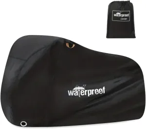 Bike Cover for 1 to 2 Bikes Waterproof Outdoor Bicycle Storage Protector Rain Sun UV Dust Wind Proof Bicycle Cover