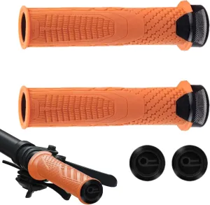Bike Handlebar Grip,Non-Slip Bike Handle Grips | Ergonomic Soft Non-Slip Lockable Handlebar Accessories for Kids Girls Boys Scooter Cycling