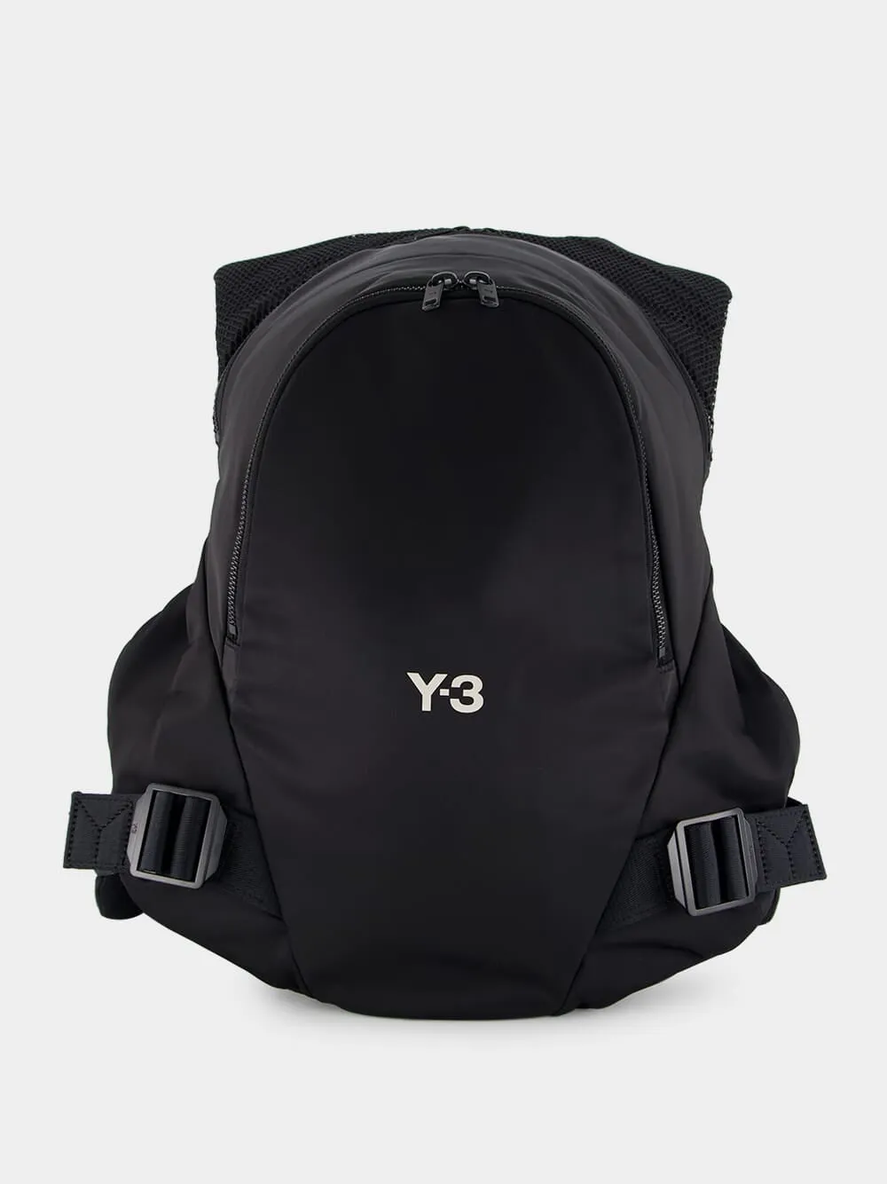 Black Technical Vest Backpack