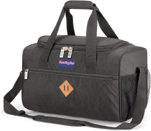 Boardingblue 17" Personal Item Under Seat Duffel Bag for United Airlines (Beige)