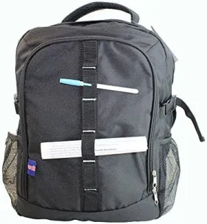 Boardingblue Backpack for American, South West, Spirit, Frontier Airlines (Black) 18"X13"X8"