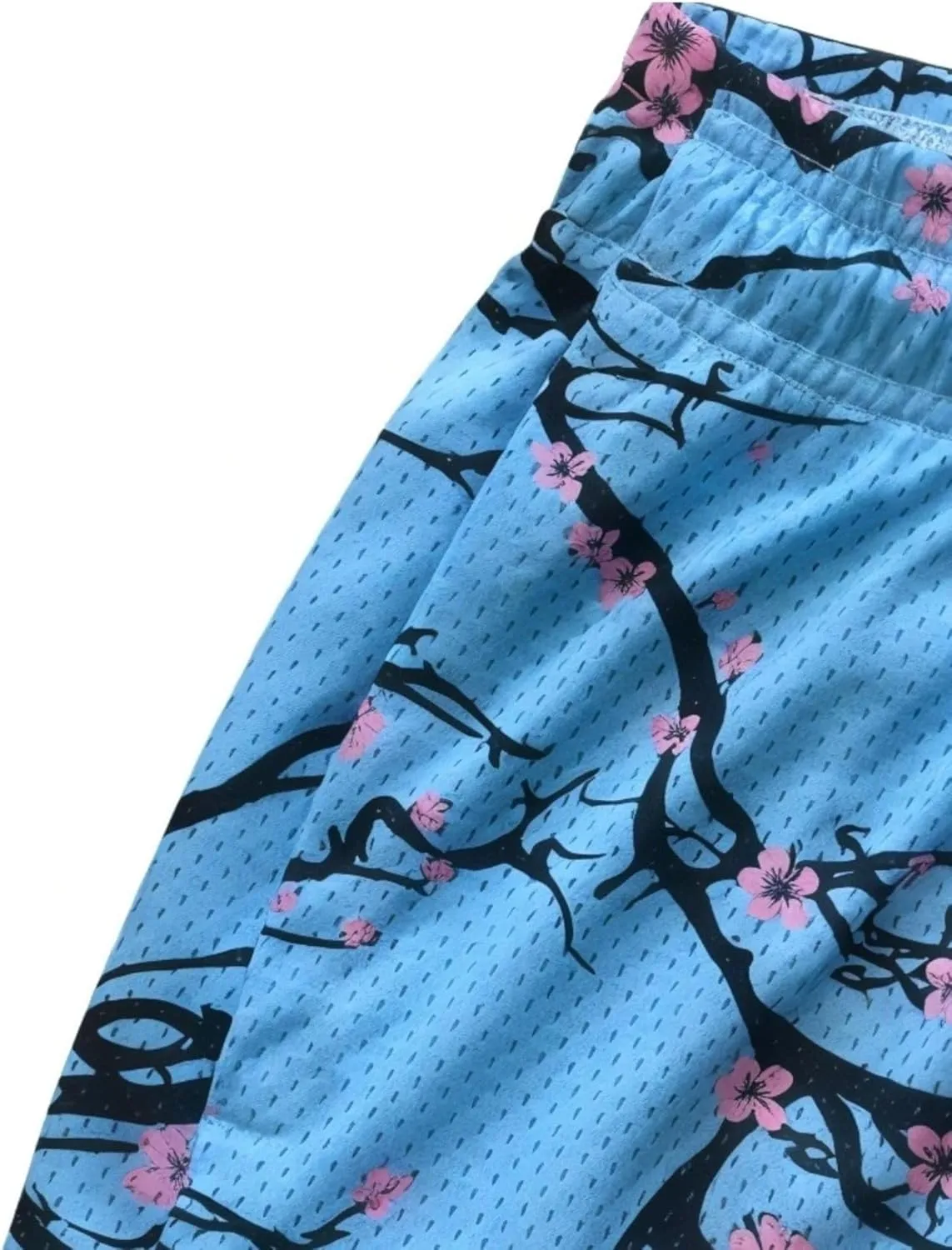 BOOMLEMON Mens Mesh Graphic Print Shorts Fashion Designer Workout Shorts Retro Casual Cool Streetwear Short Pants