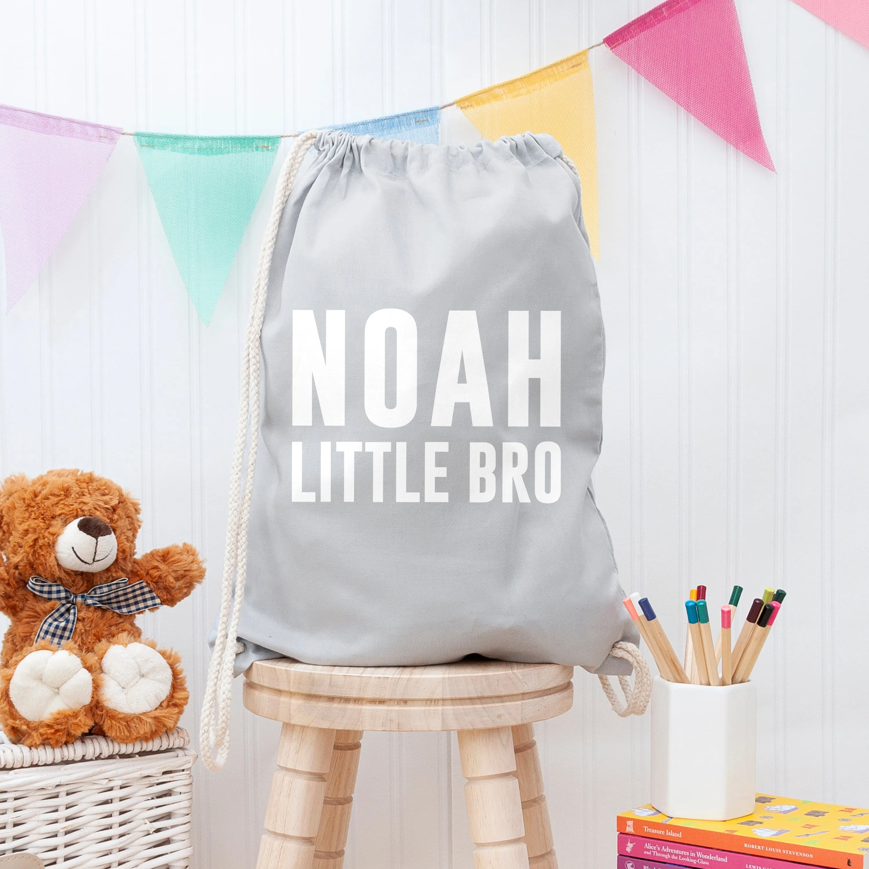 Boy's Personalised Brother Gym Bag