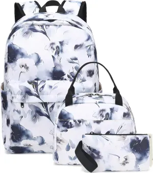 BTOOP Girls School Backpack Galaxy Schoolbag Laptop Bookbag Insulated Lunch Tote Bag Purse Teens Boys Kids