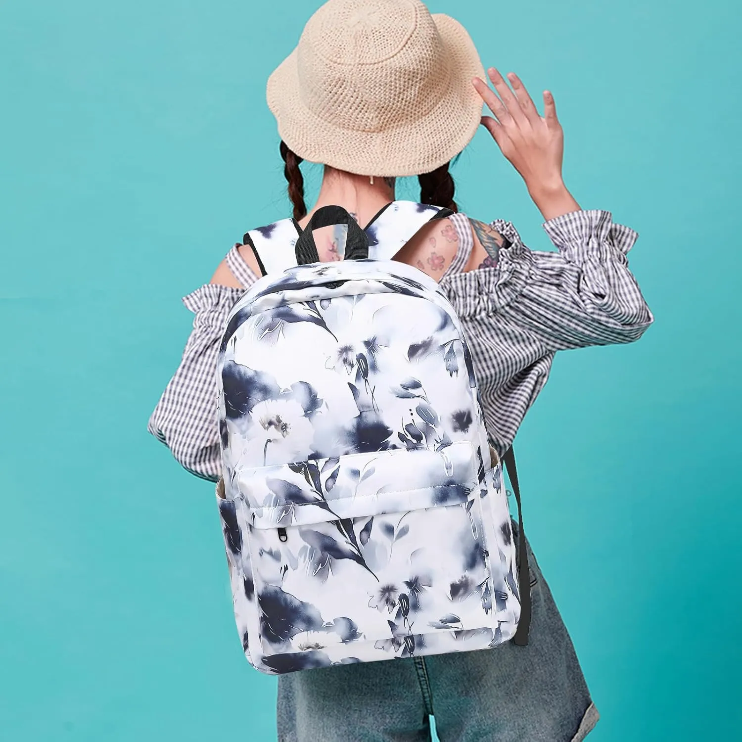 BTOOP Girls School Backpack Galaxy Schoolbag Laptop Bookbag Insulated Lunch Tote Bag Purse Teens Boys Kids