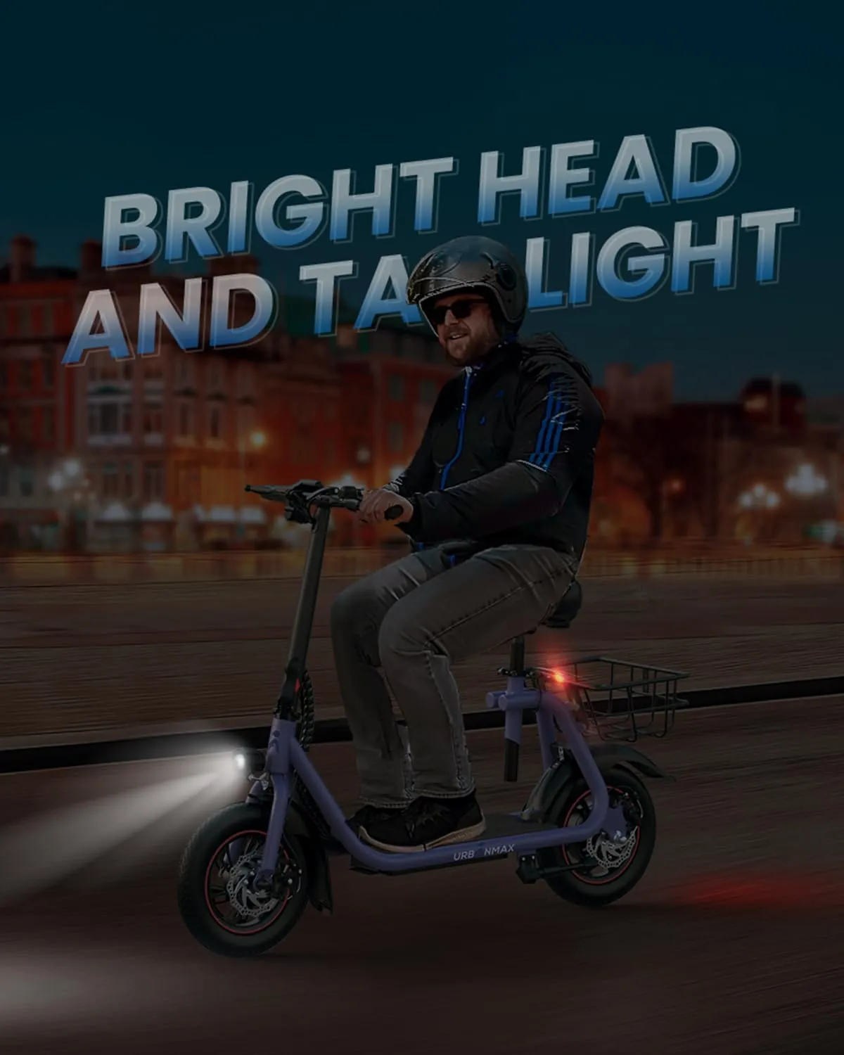 C1/C1 Pro Electric Scooter with Seat, 450W Powerful Motor up to 20/25 Miles Range, Foldable Electric Scooter for Adults Max Speed 15.5/18.6 Mph, Electric Scooter for Commuting with Basket