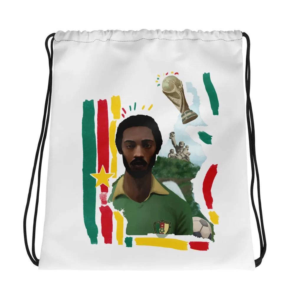 Cameroon World Cup Drawstring Bag