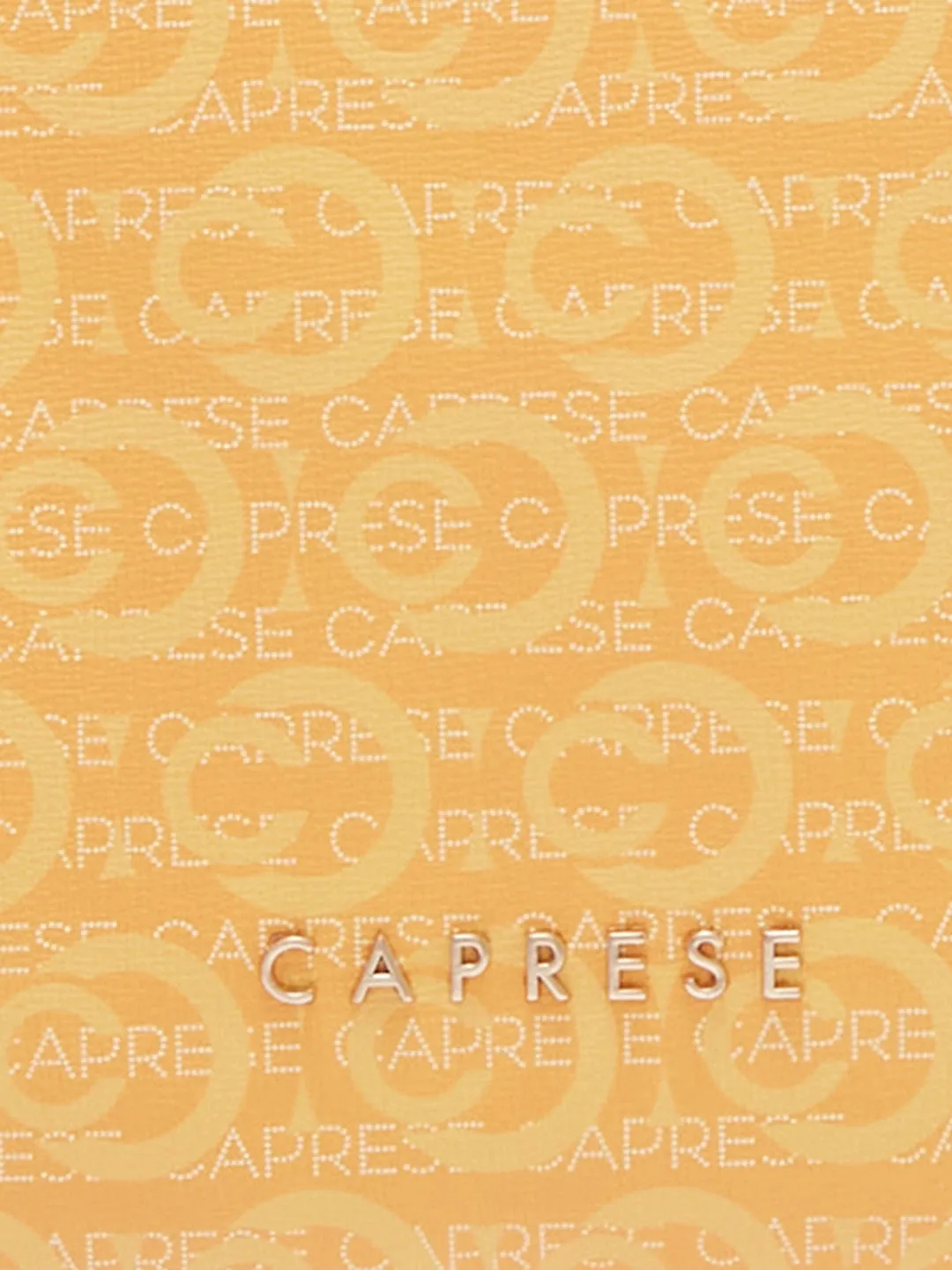 Caprese Cleo Large Yellow Laptop Backpack