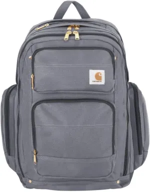 Carhartt Legacy Deluxe Work Backpack with 17-Inch Laptop Compartment, Grey