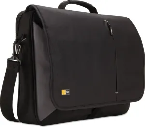 Case Logic VNM217BLACK 17-Inch Laptop Messenger, 3 3/8 x 17 3/4 x 13 3/4, Black