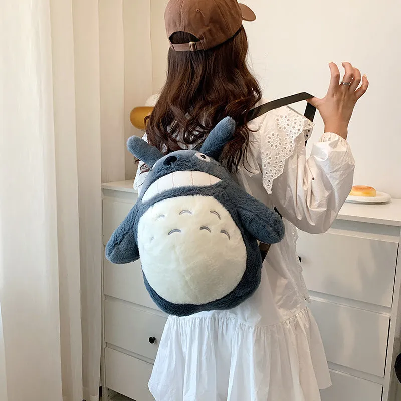 Cat Plush Cartoon Cute Clow Gift Backpacks