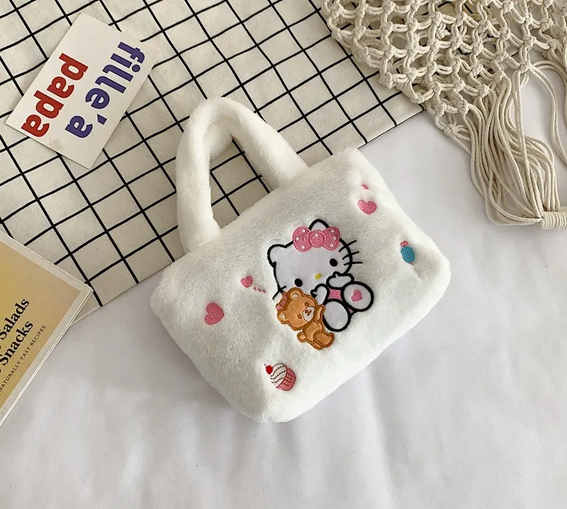 Cat Plush Cartoon Cute Clow Gift Backpacks