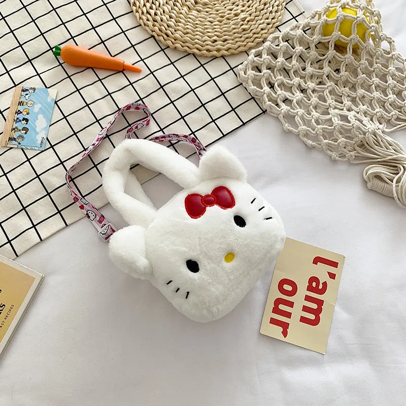 Cat Plush Cartoon Cute Clow Gift Backpacks