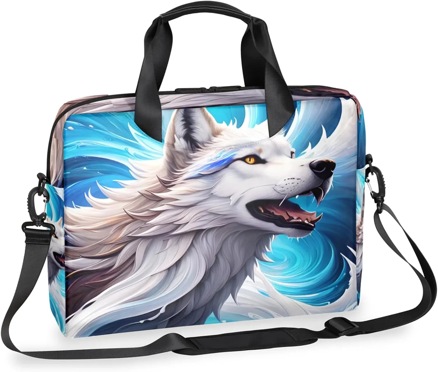 cfpolar Laptop Bag Laptop Satchel Briefcase Adjustable shoulder Carrying for 15 inch-16 inch Laptop-3