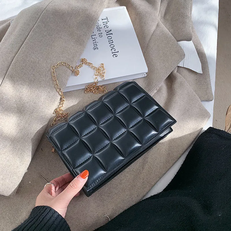 Chain Portable Small Bag Trendy Niche Design Shoulder Bag Female Bag Texture Messenger Bag