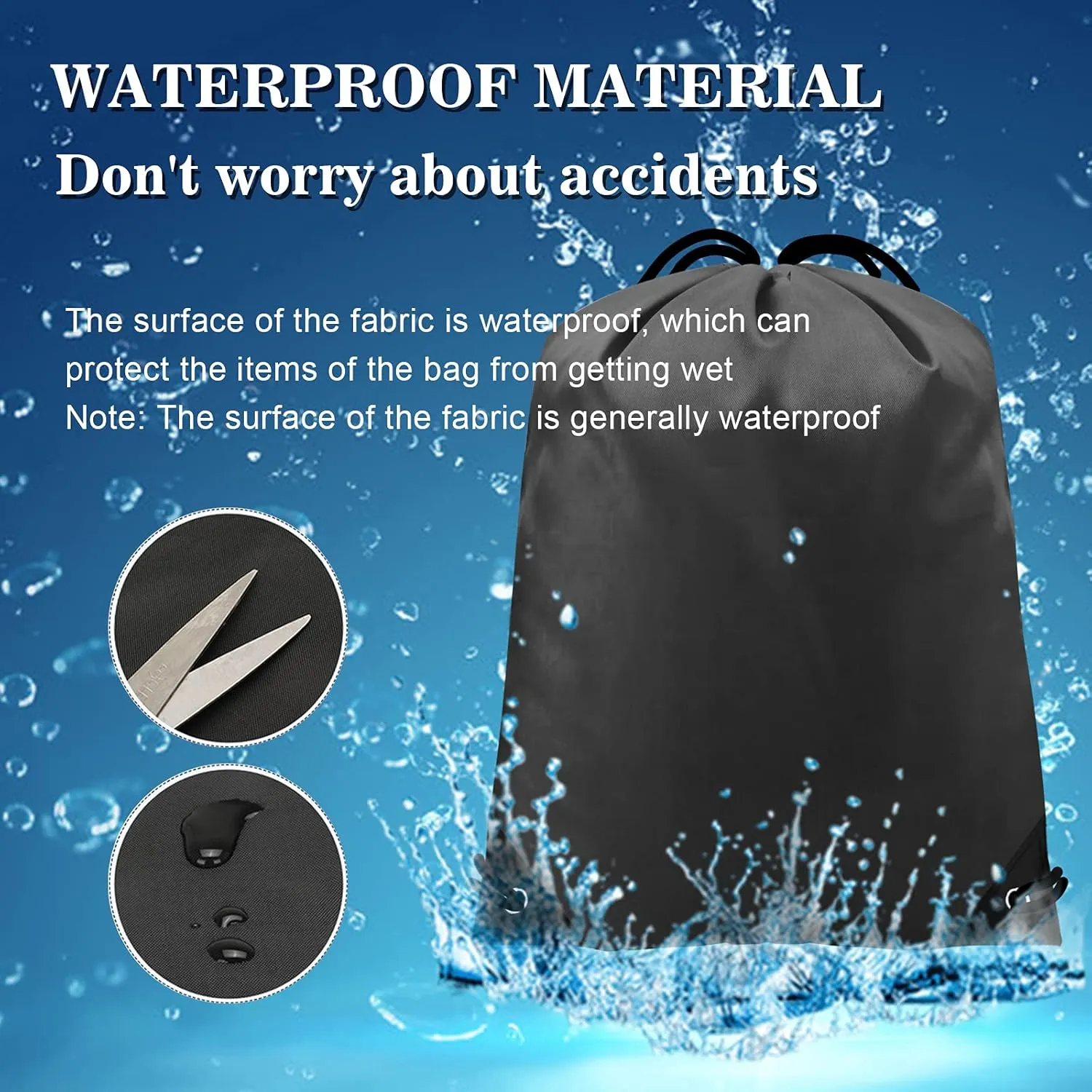 CHEPULA 20pcs Drawstring Bags Bulk Drawstring Backpack for Women Men Draw String Back Bag Large Size for Birthday Party, Sports, Gym, Travel