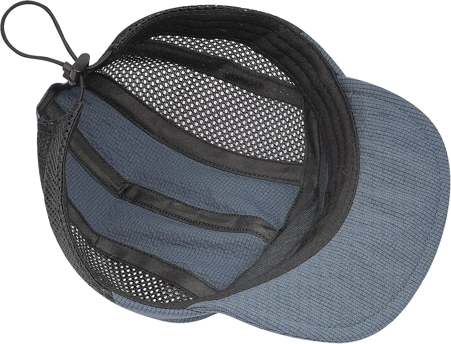 CLAPE Men Quick Dry Baseball Cap 5 Panel Hat Lightweight Trucker Mesh Hats Workout Dad Hat Running Outdoor Sports Cap