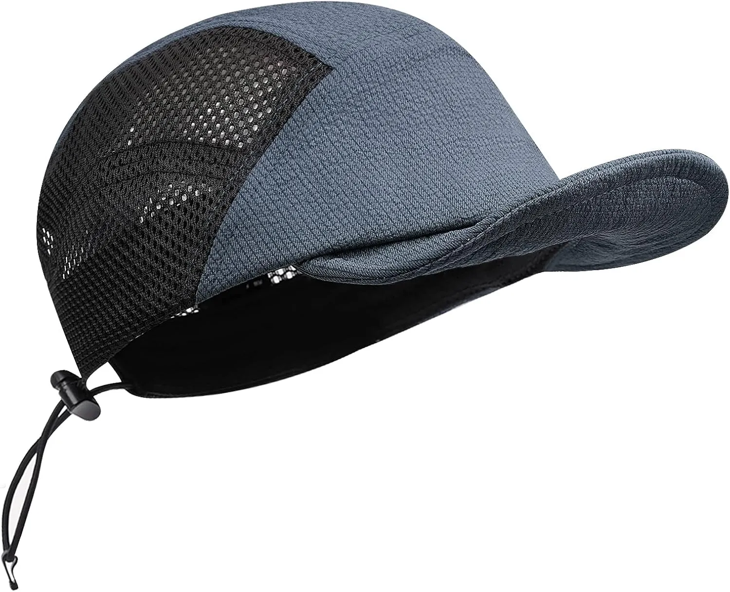 CLAPE Men Quick Dry Baseball Cap 5 Panel Hat Lightweight Trucker Mesh Hats Workout Dad Hat Running Outdoor Sports Cap