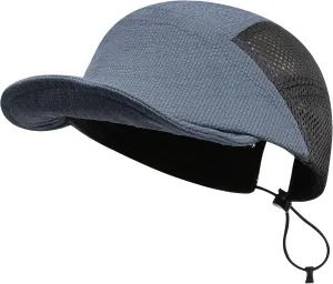 CLAPE Men Quick Dry Baseball Cap 5 Panel Hat Lightweight Trucker Mesh Hats Workout Dad Hat Running Outdoor Sports Cap