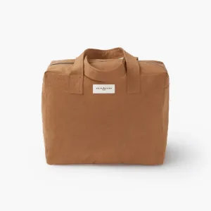 Célestin Camel Recycled Cotton Canvas 24-hr Bag