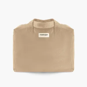 Célestin Sand Beige Recycled Cotton Canvas 24-hr Bag