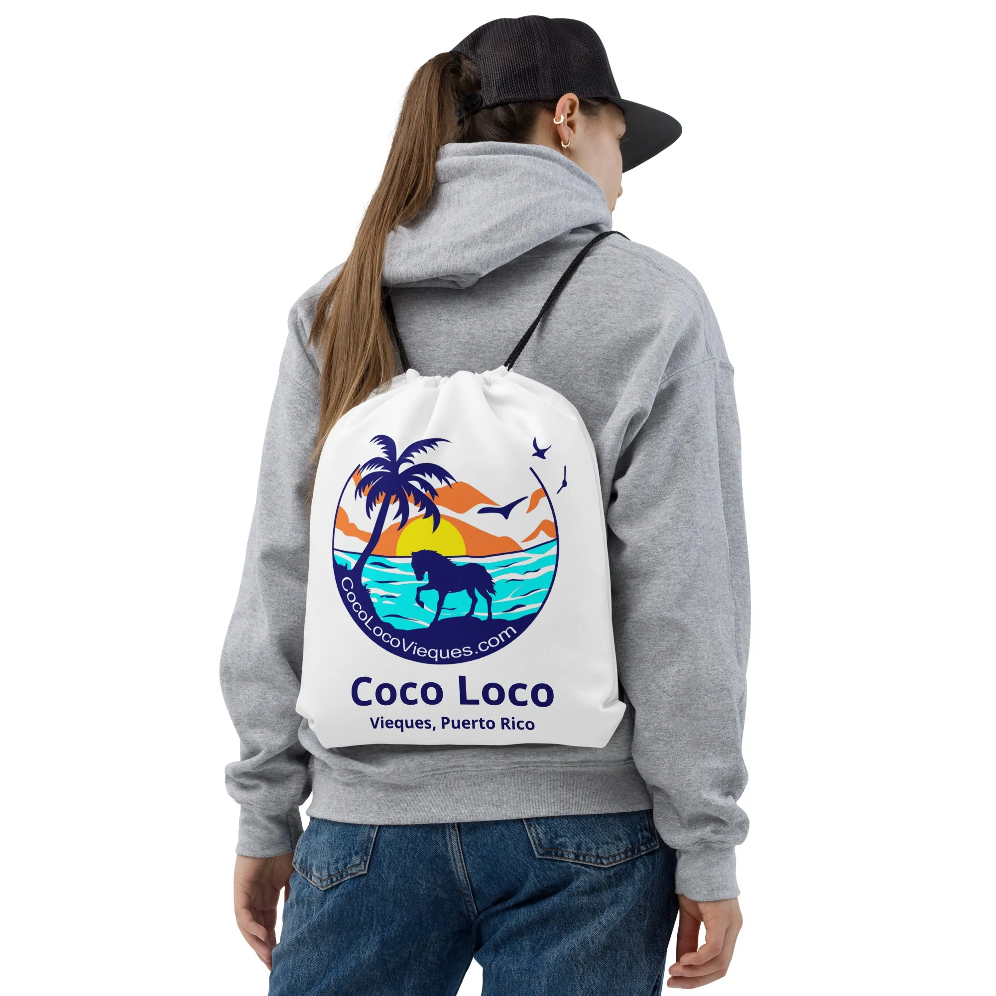 Coco Loco Drawstring bag
