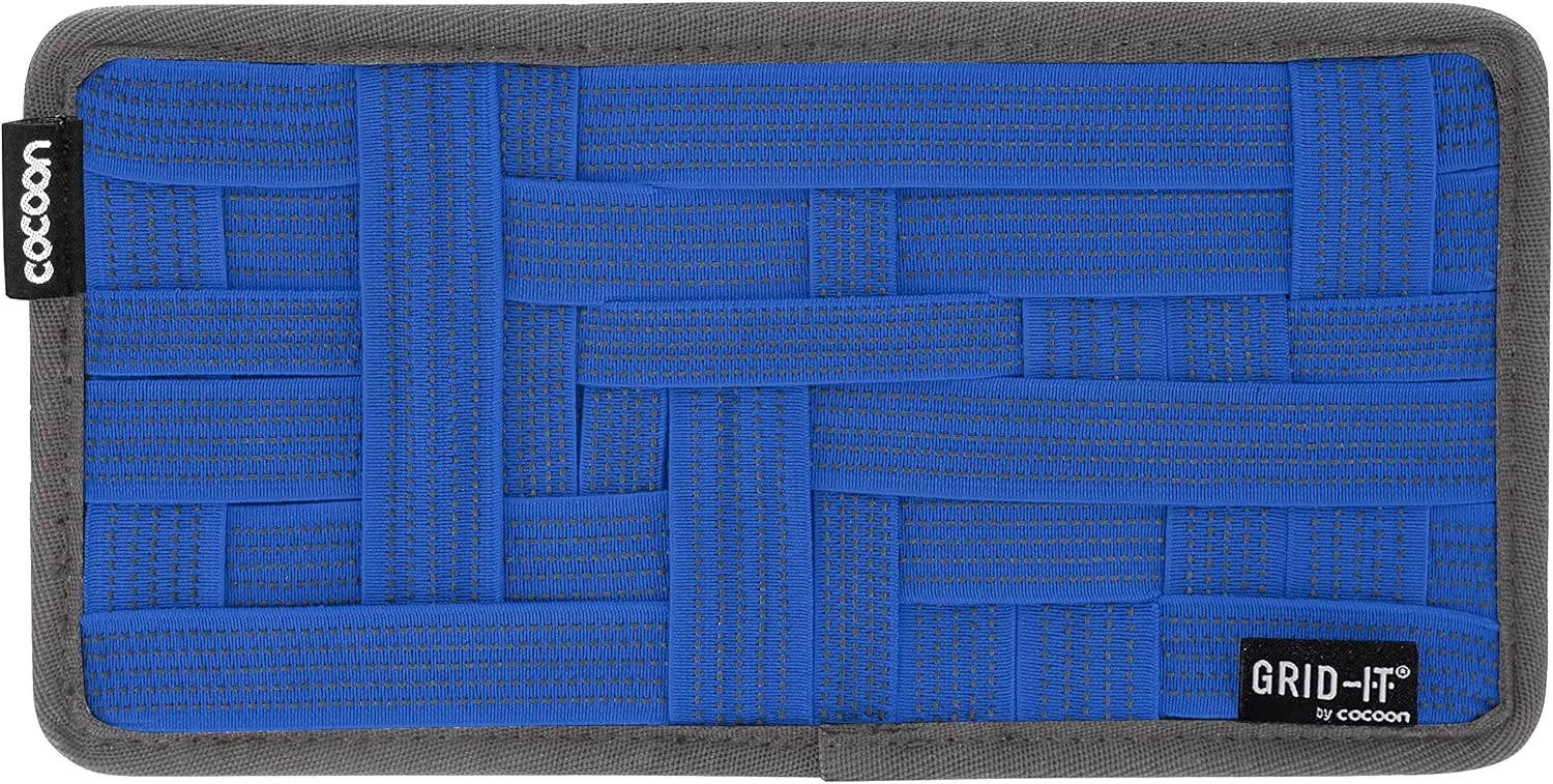 Cocoon CPG5BL GRID-IT!® Accessory Organizer - Small 10.25" x 5.125" (Royal Blue)