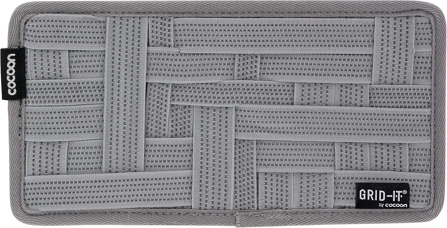 Cocoon CPG5GY GRID-IT!® Accessory Organizer - Small 10.25" x 5.125" (High-Rise Gray)