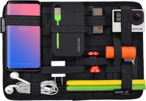 Cocoon CPG8BK GRID-IT!® Accessory Organizer - Medium 10.5" x 7.5" (Black)