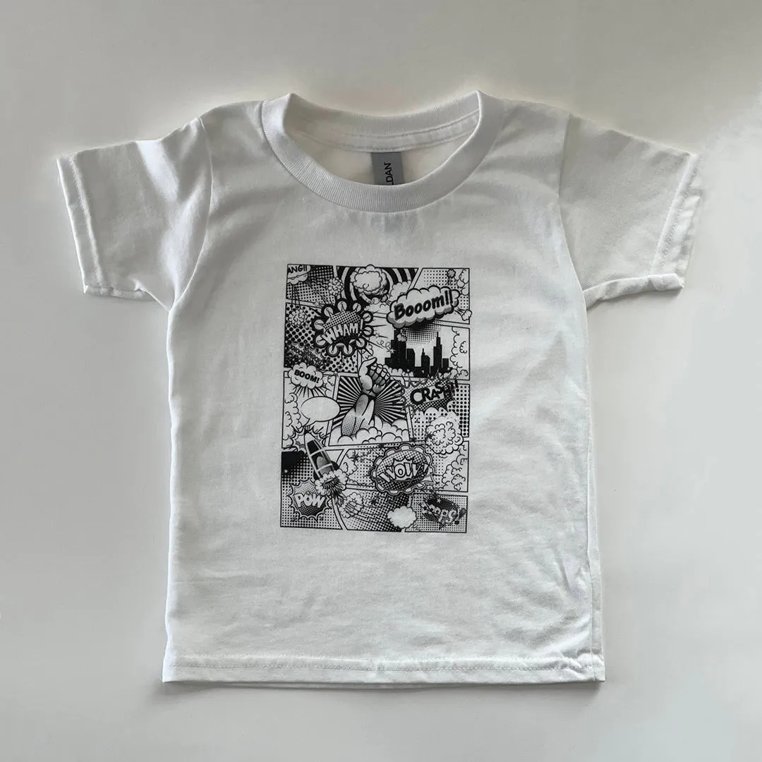 Color In Comic Tee