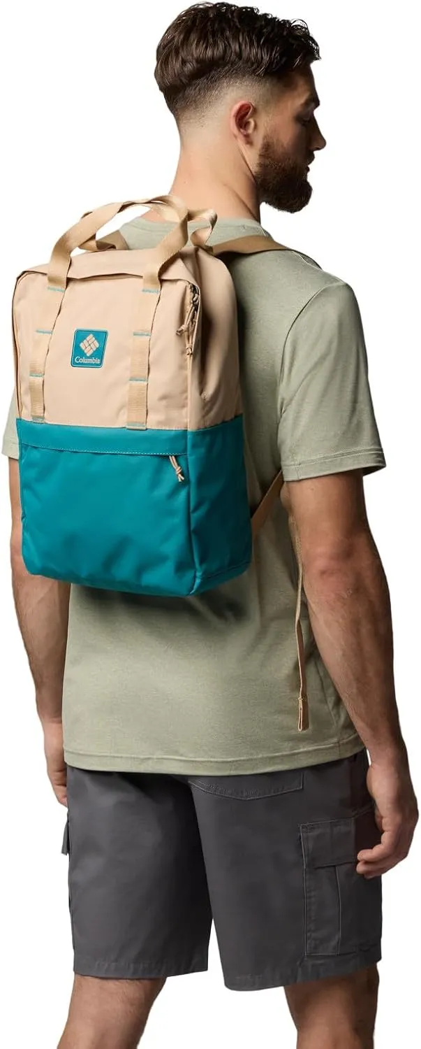 Columbia Unisex Trail Traveler 18L Backpack, Canoe/River Blue, One Size