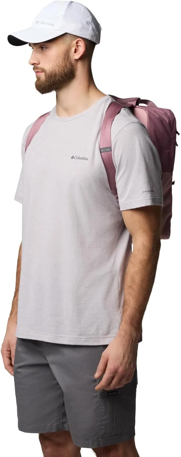 Columbia Unisex Trail Traveler 18L Backpack, Fig/Eraser Pink, One Size