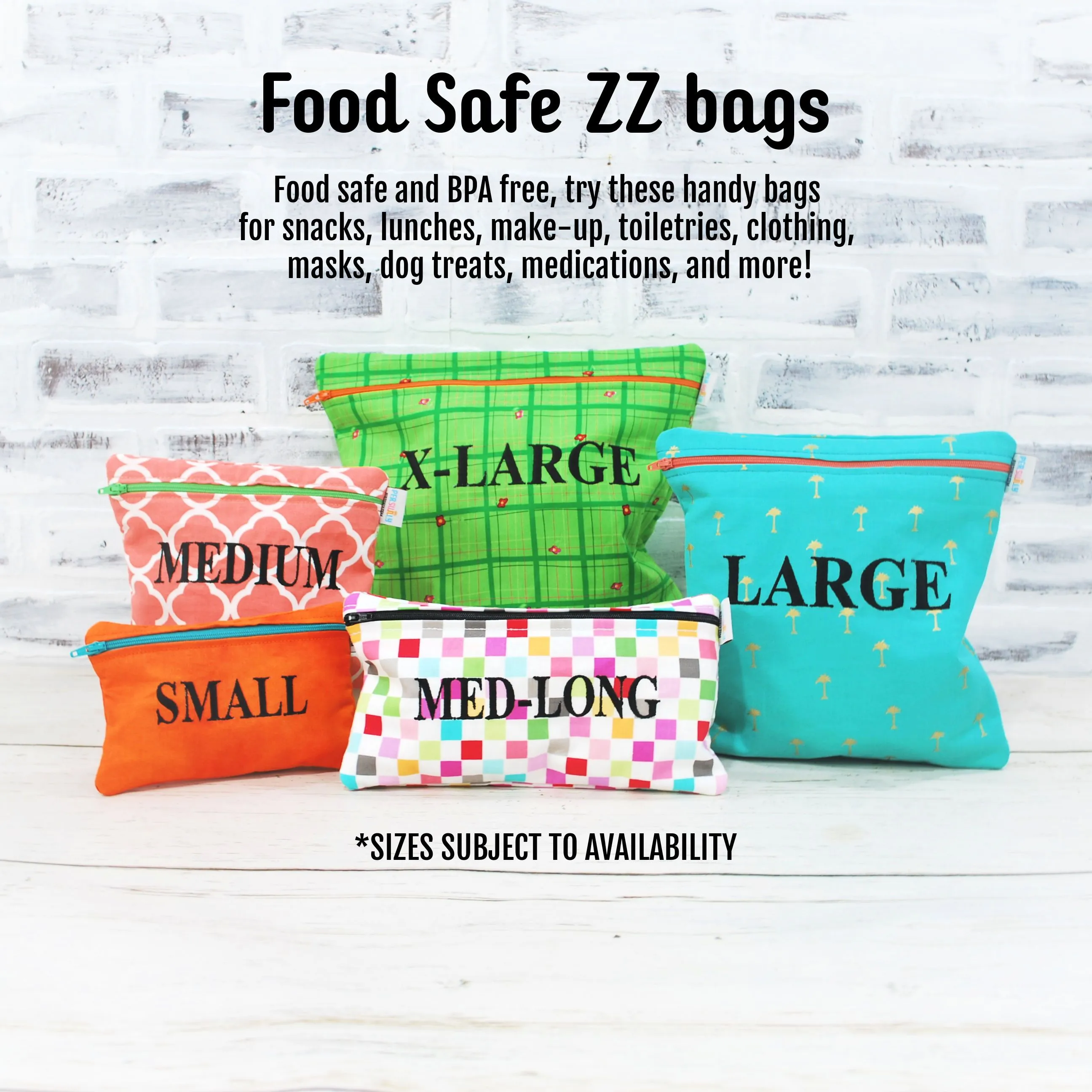 Comic Book Words Personalized Reusable Food Bag