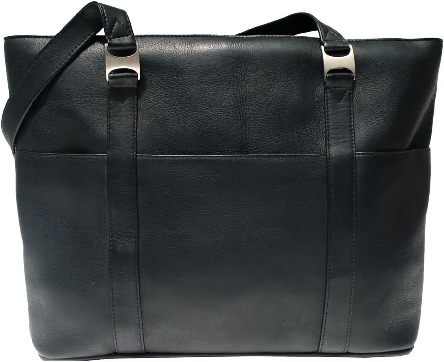 Computer Tote Bag, Black, One Size